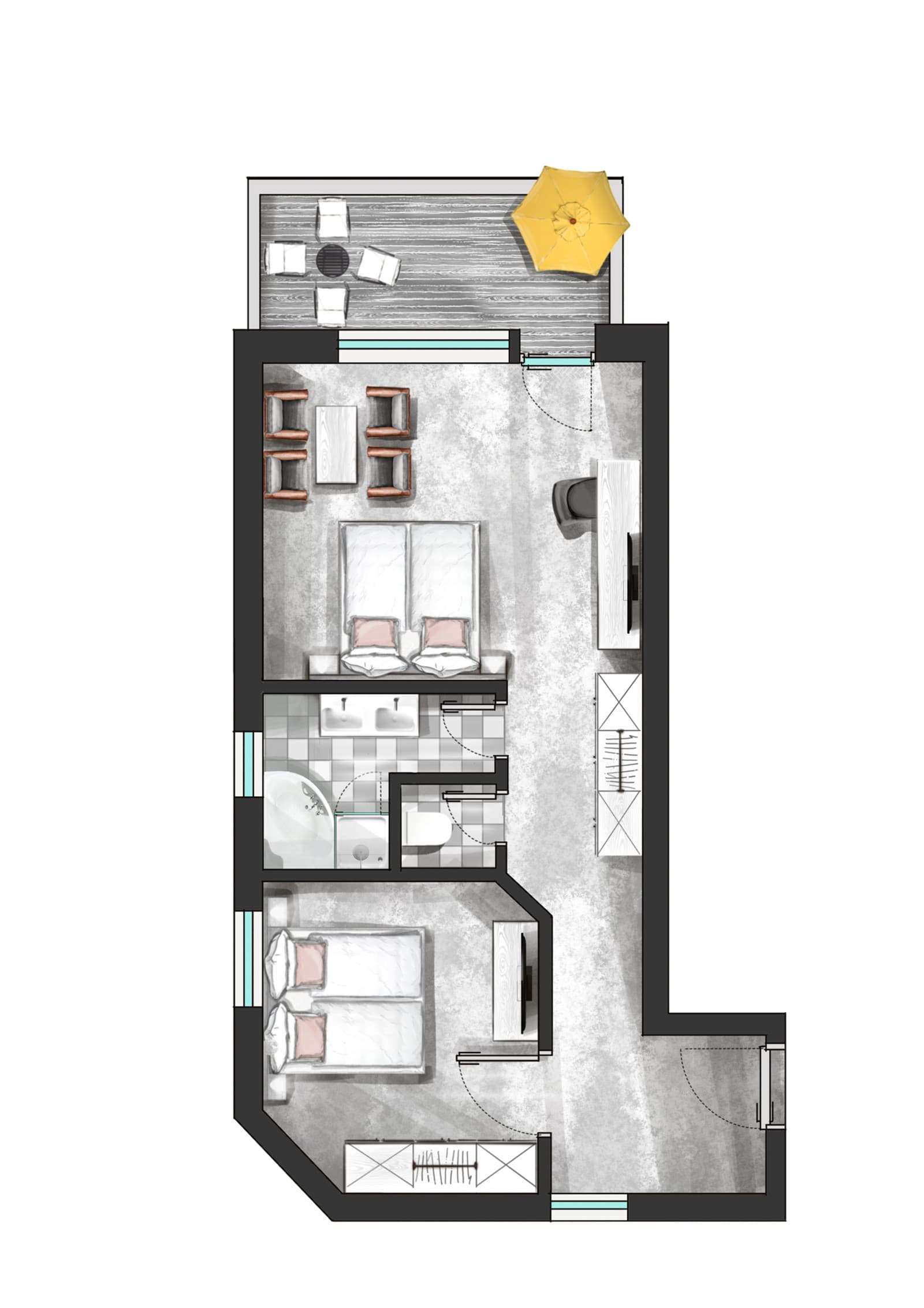 Appartement Typ E 6
