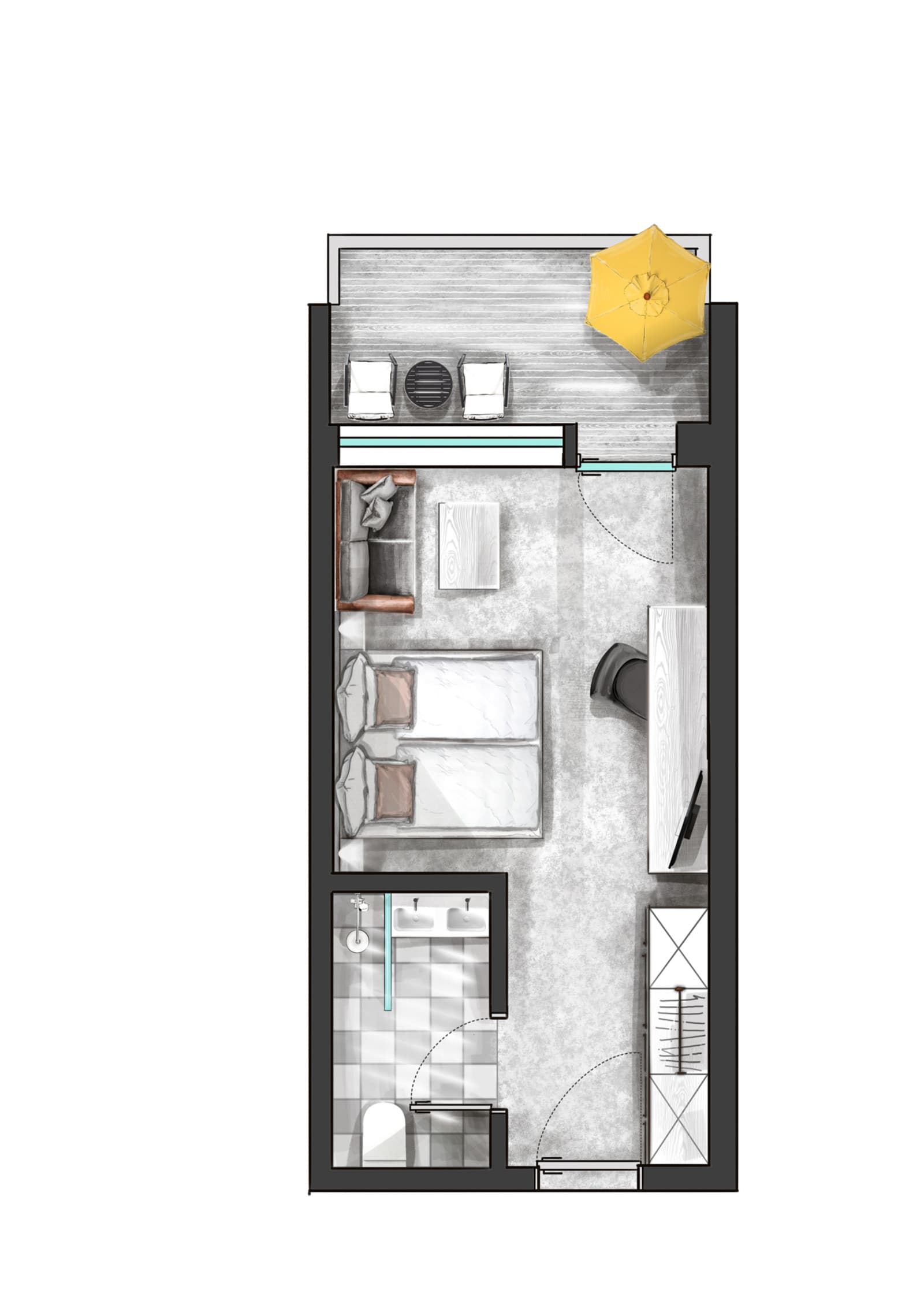 Doppelzimmer Typ A 6