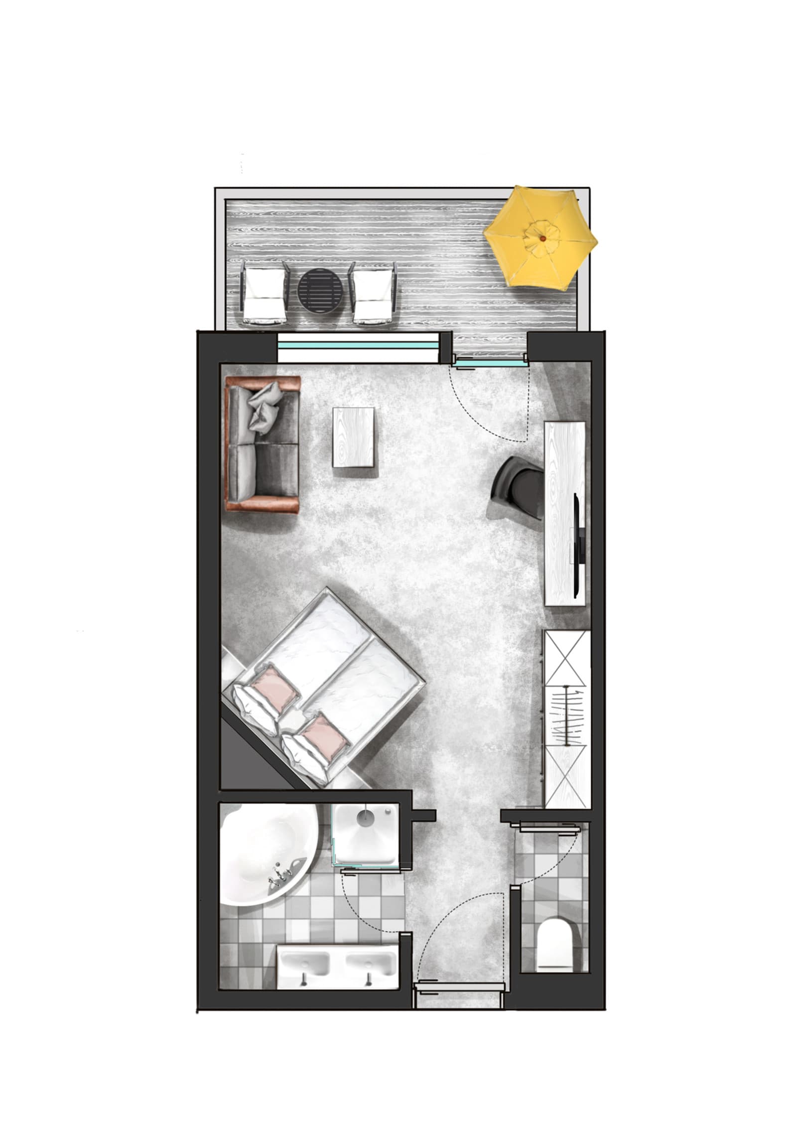 Doppelzimmer Typ C 4