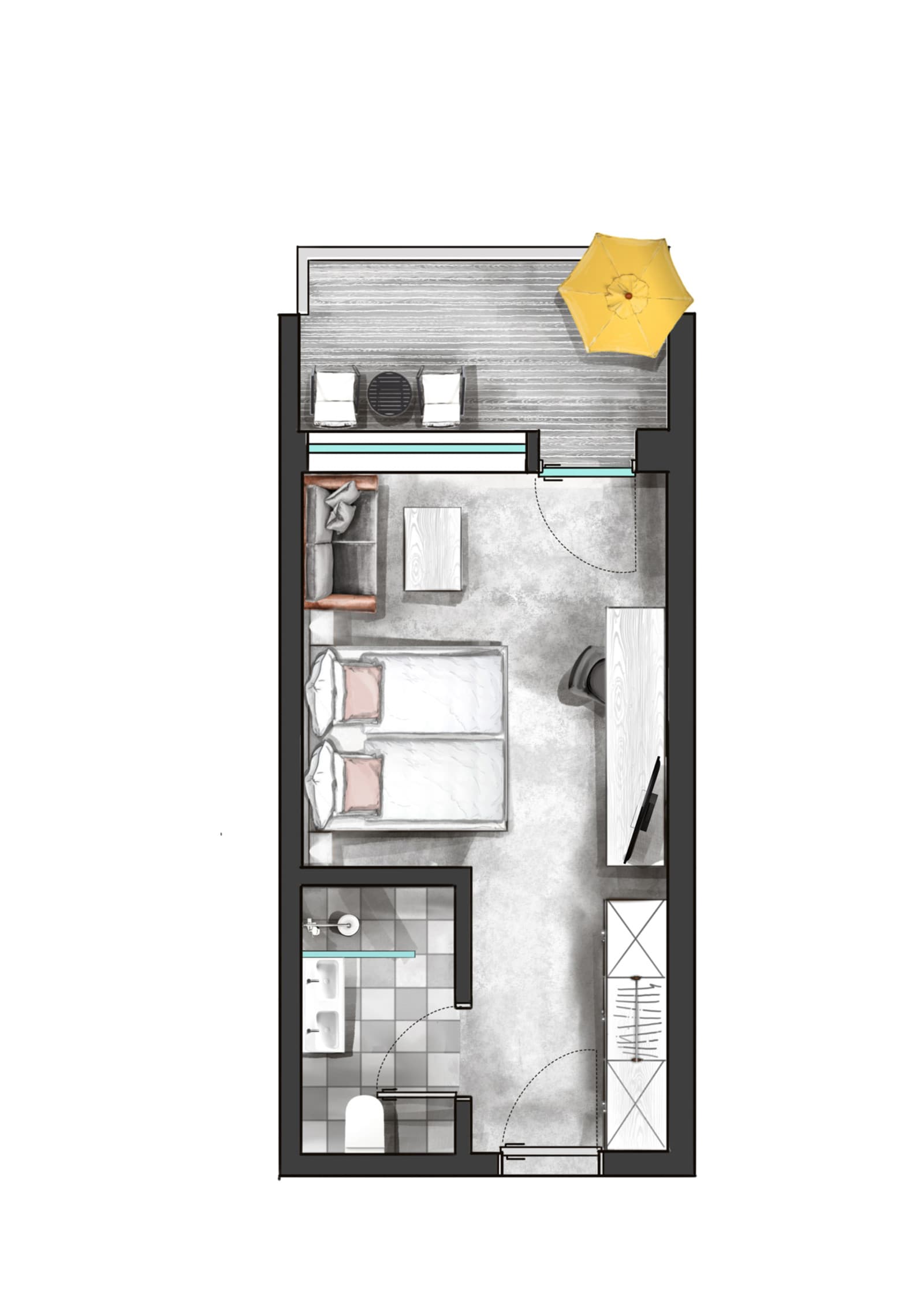 Doppelzimmer Typ G 5